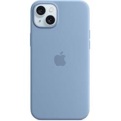 Apple iPhone 15 Plus Silicone Case s MagSafe - Winter Blue