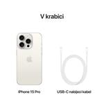 Apple iPhone 15 Pro 128 GB biely