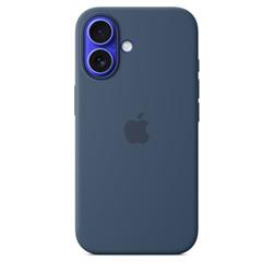 Apple iPhone 16 Silikónový kryt s MagSafe - denim