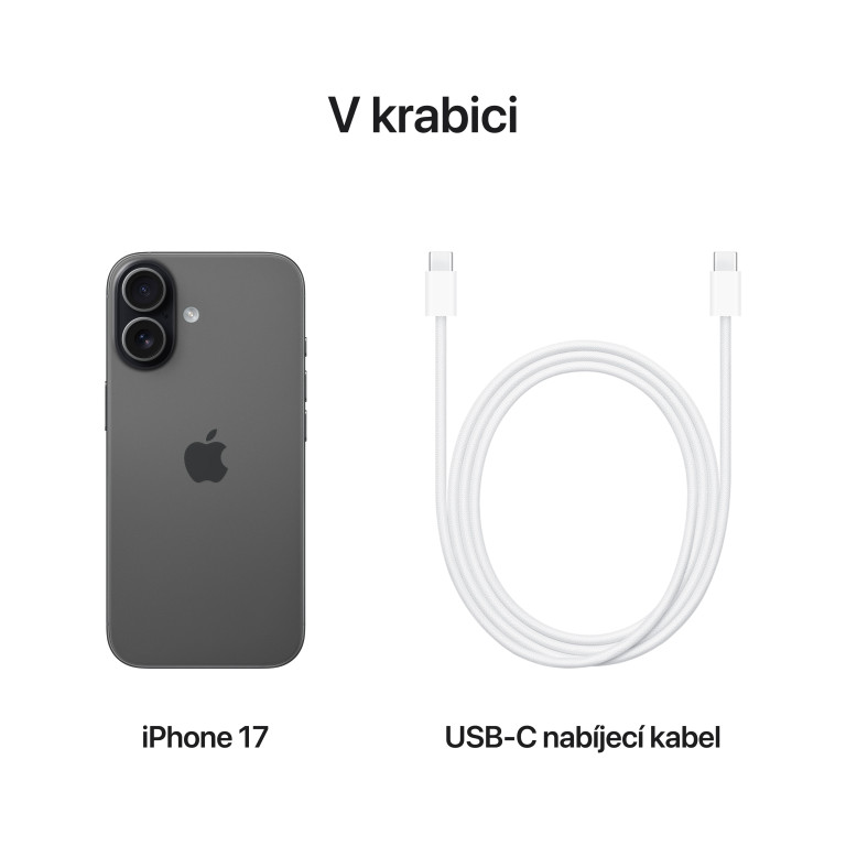 Apple iPhone 17 256 GB čierny