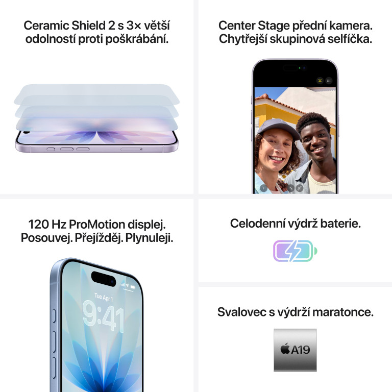 Apple iPhone 17 512GB bílá