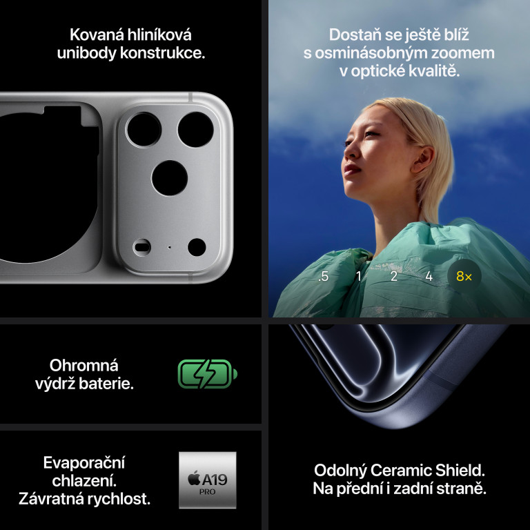 Apple iPhone 17 Pro Max 256GB kosmická oranžová