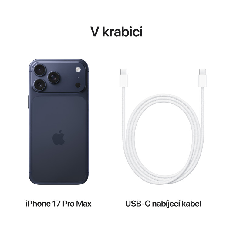 Apple iPhone 17 Pro Max 256GB temně modrá