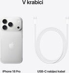 Apple iPhone 18 Pro 256 GB strieborný