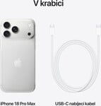 Apple iPhone 18 Pro Max 1TB stříbrná