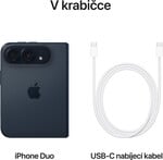 Apple iPhone Duo 1 TB, tmavomodrá
