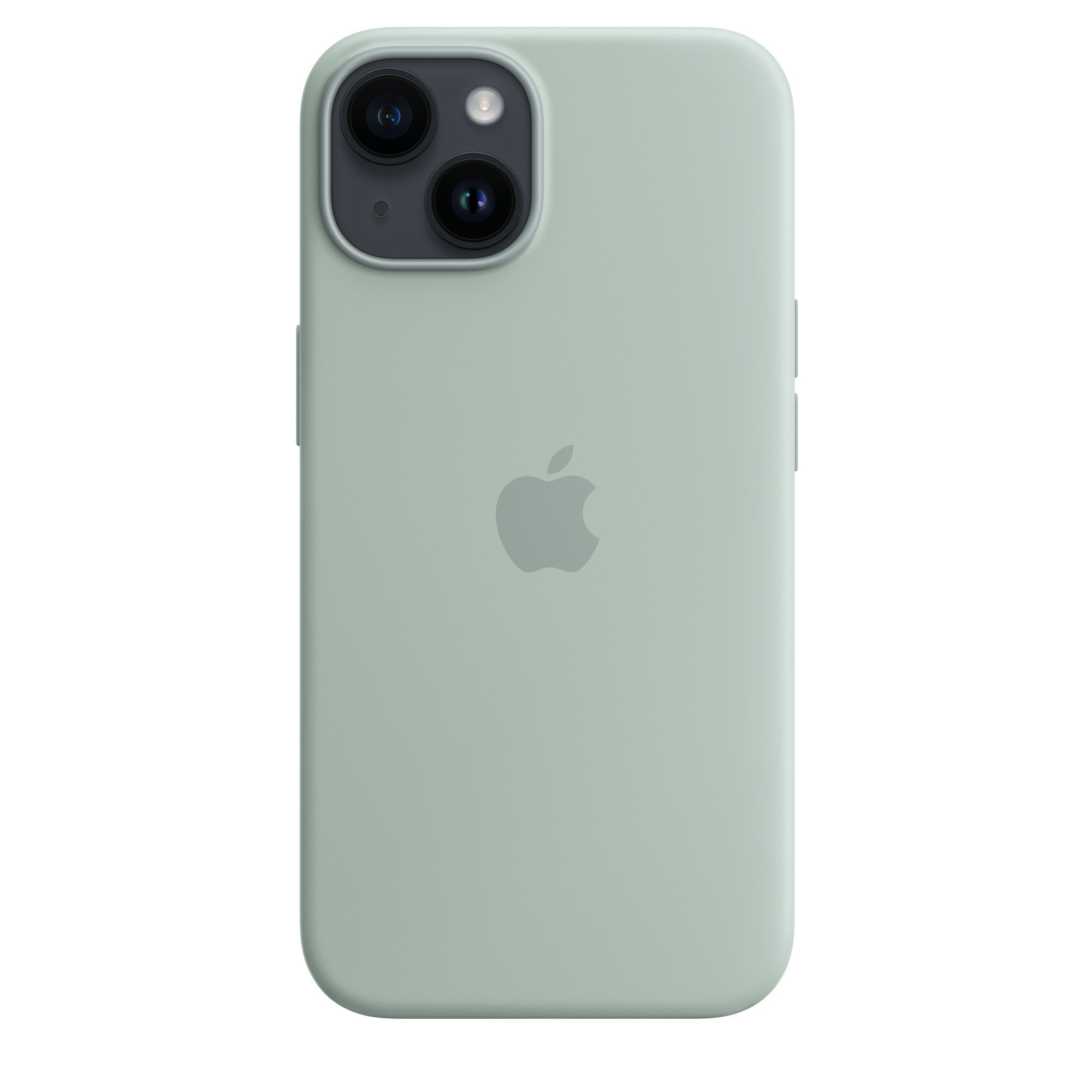Apple iPhone silikonový kryt s MagSafe na iPhone 14, dužnatkově modrý