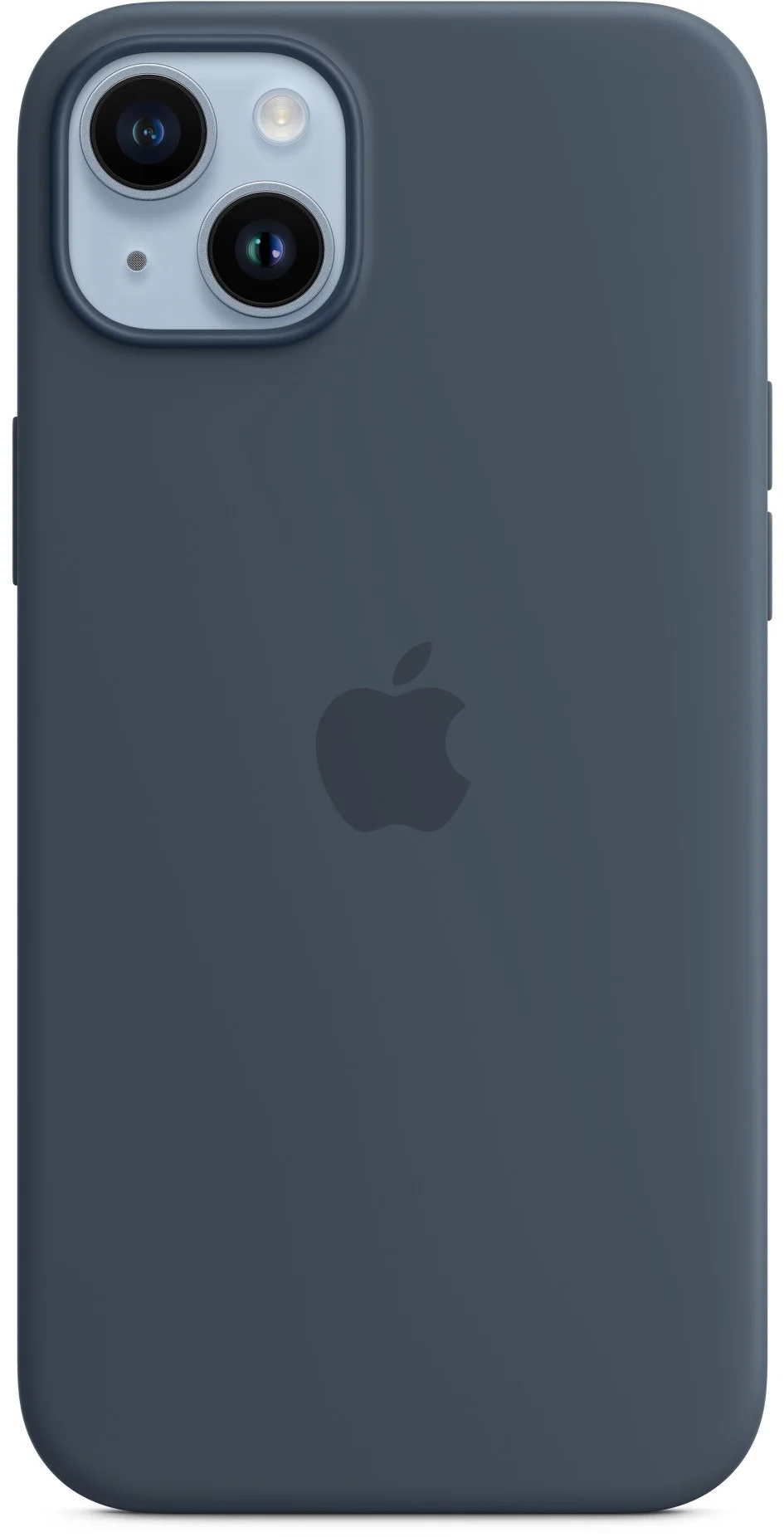 Apple iPhone silikonový kryt s MagSafe na iPhone 14 Plus, bouřkově modrý