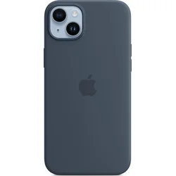 Apple iPhone silikonový kryt s MagSafe na iPhone 14 Plus, bouřkově modrý