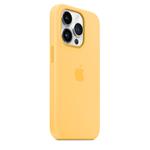 Apple iPhone silikonový kryt s MagSafe na iPhone 14 Pro, slunečně žlutý