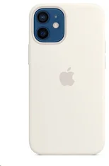 APPLE iPhone silikonový kryt s MagSafe pro iPhone 12 Mini,White mhkv3zm/a - Mobilní telefony - příslušenství