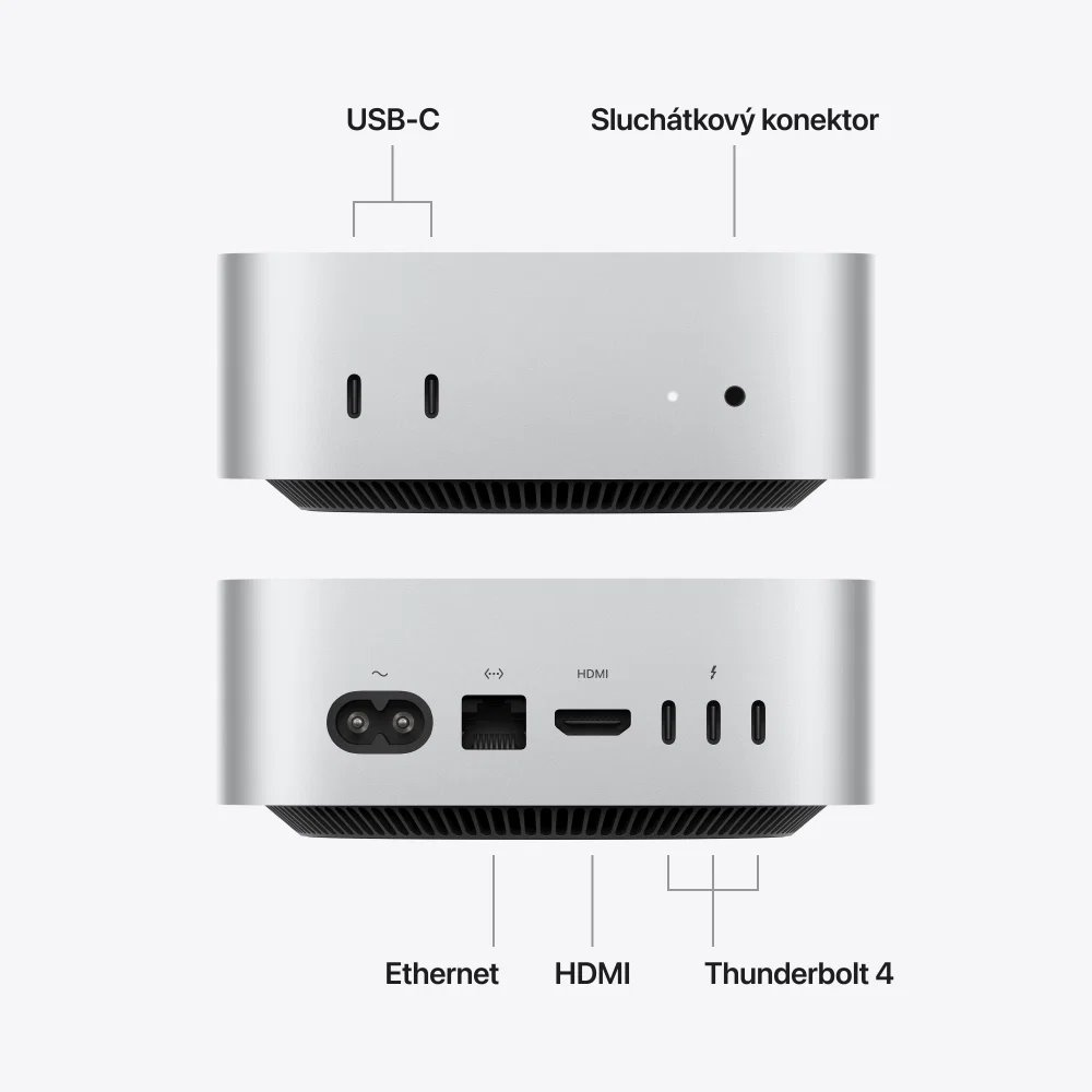 Apple Mac mini, M6 chip, 12-core CPU, 12-core GPU, 16GB, 256GB SSD