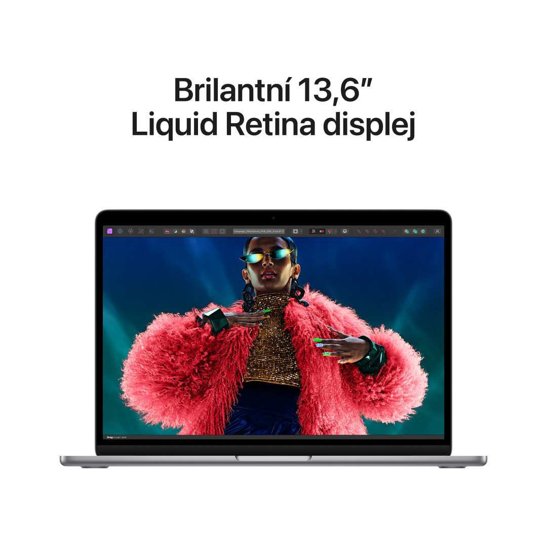 Apple MacBook Air 13'',M3 8-jadrový CPU/10-jadrový GPU,512 GB,16 GB,Vesmírne sivá (mxcr3cz/a)