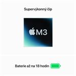 Apple MacBook Air 13'',M3 8-jadrový CPU/10-jadrový GPU,512 GB,16 GB,Vesmírne sivá (mxcr3cz/a)