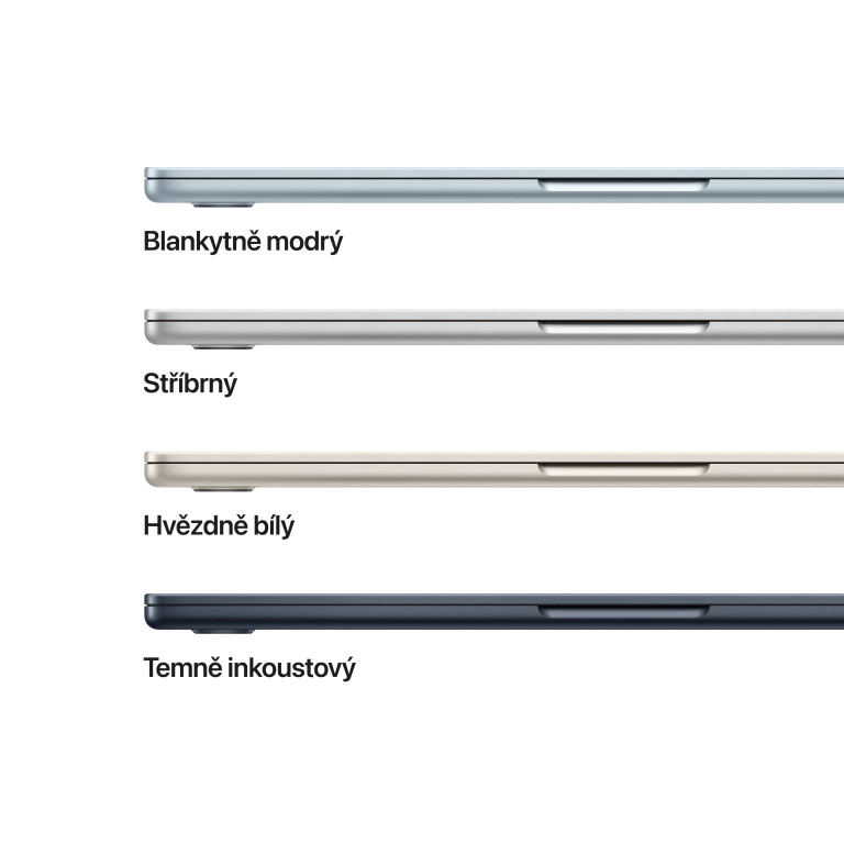 Apple MacBook Air 13, M4 16GB,256GB, silver, CZ znaky