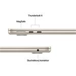 Apple MacBook Air 13, M4 16GB,256GB, starlight, CZ znaky