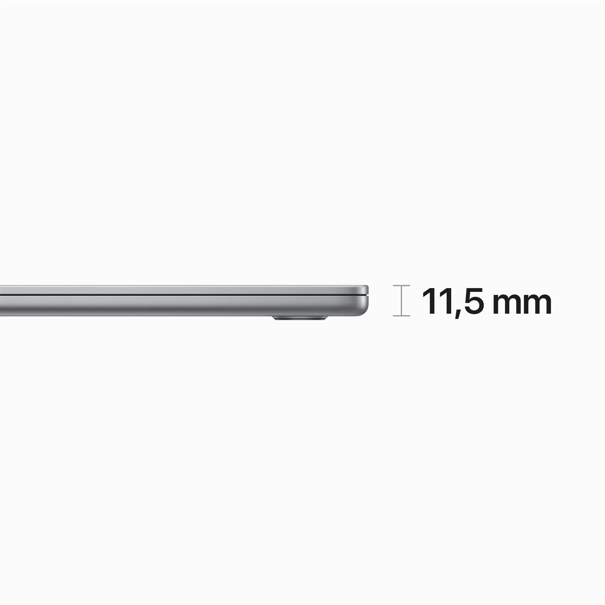 Apple MacBook Air 15",M2 8-core CPU/10-core GPU,8GB,256GB,Space Grey,CZ (MQKP3CZ/A)