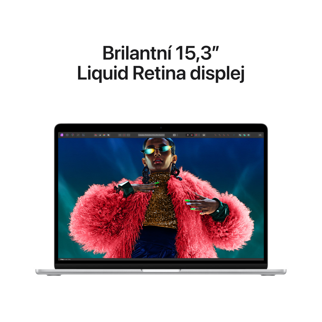 Apple MacBook Air 15'',M3 8-core CPU/10-core GPU,512GB,8GB,Silver (mryq3cz/a)