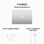Apple MacBook Air 15'',M3 8-jadrový CPU/10-jadrový GPU,512 GB,16 GB,Strieborný (mxd23cz/a)