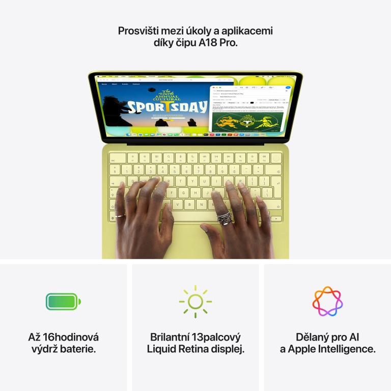 Apple MacBook Neo 13" A18 Pro 8 GB, 512 GB s Touch ID, Indigo Blue