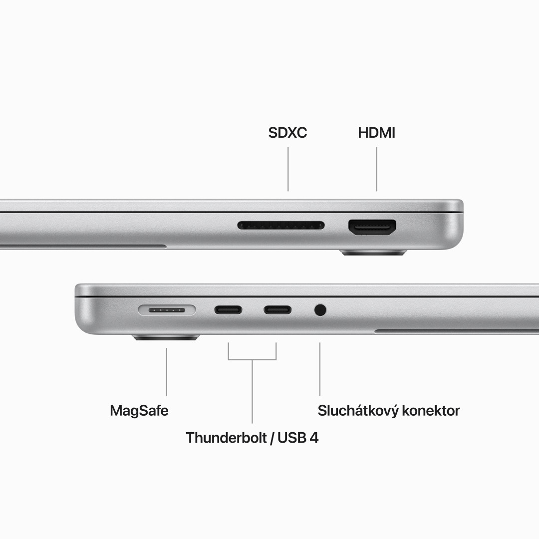 Apple MacBook Pro 14'' M3 CZ 2023 Silver (MR7J3CZ/A)