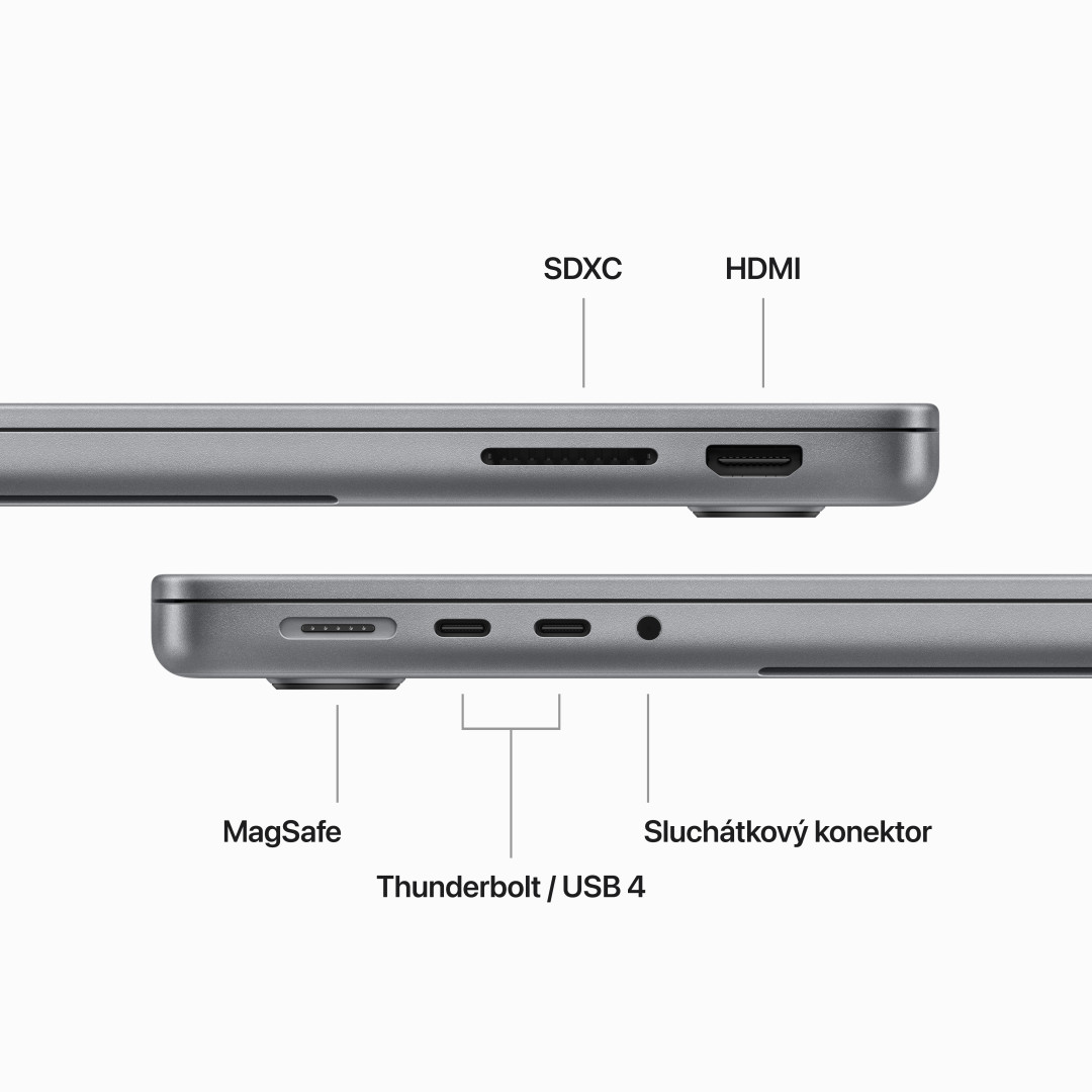Apple MacBook Pro 14'' M3 CZ 2023 Space Grey (MTL83CZ/A)