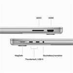 Apple MacBook Pro 14'' M3 CZ 2023 Stříbrný (MR7K3CZ/A)