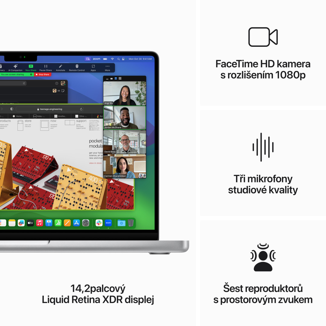 Apple MacBook Pro 14'' M3 Max CZ 2023 Silver (MRX83CZ/A)