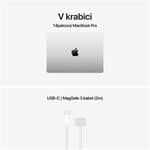 Apple MacBook Pro 14" M5 Max 36 GB, 2 TB SSD, strieborný