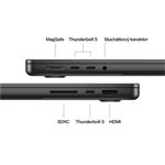 Apple MacBook Pro 14" M5 Pro 24GB, 2TB SSD, vesmírně černá