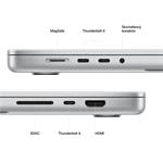 Apple MacBook Pro 16'',M2 Pro 12core CPU/19core GPU,16GB,1TB SSD,Silver (mnwd3cz/a)