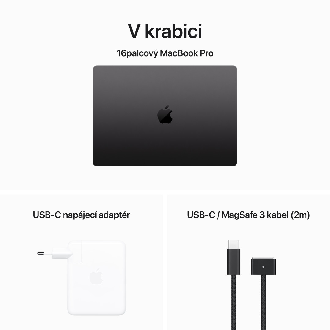Apple MacBook Pro 16'' M3 Pro CZ 2023 Space Black (MRW23CZ/A)