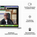 Apple MacBook Pro 16'' M3 Pro CZ 2023 Stříbrný (MRW63CZ/A)