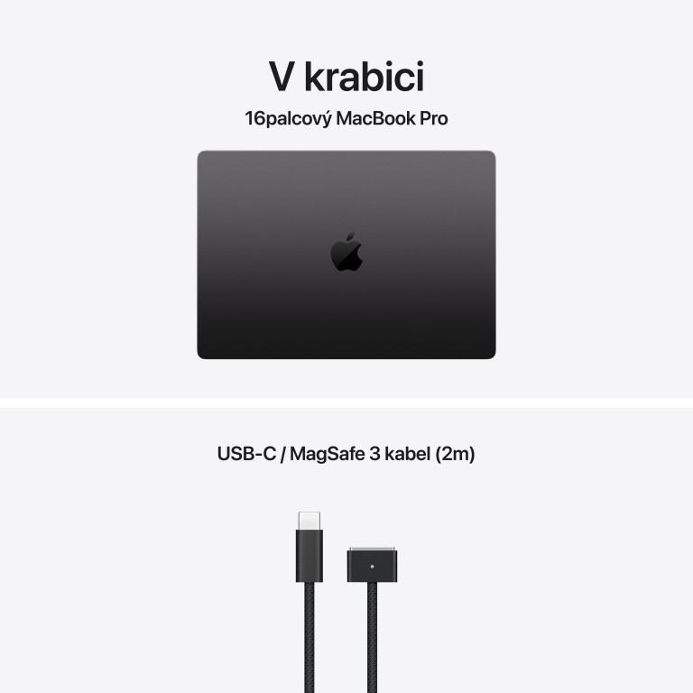 Apple MacBook Pro 16" M5 Pro 48GB, 1TB SSD, vesmírně černá