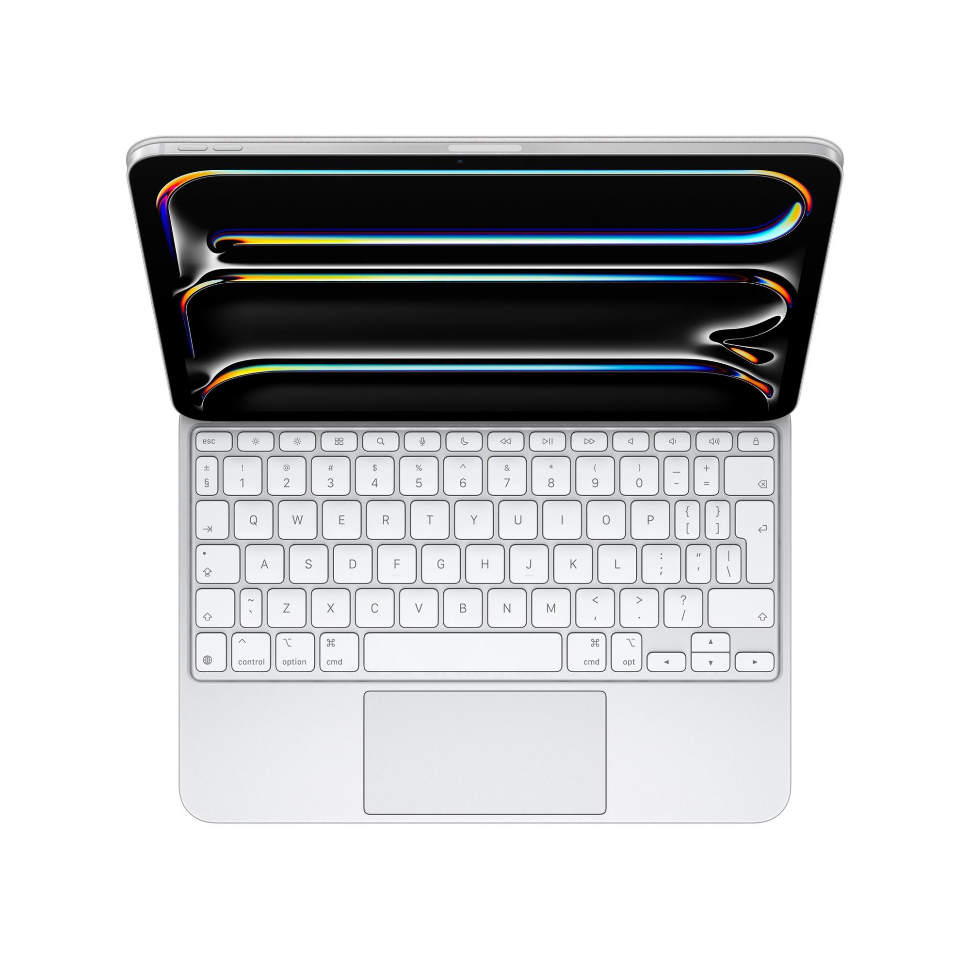 Apple Magic Keyboard pre iPad Pro 11" (M4/M5) - Česky - Biela (MWR03CZ/A)