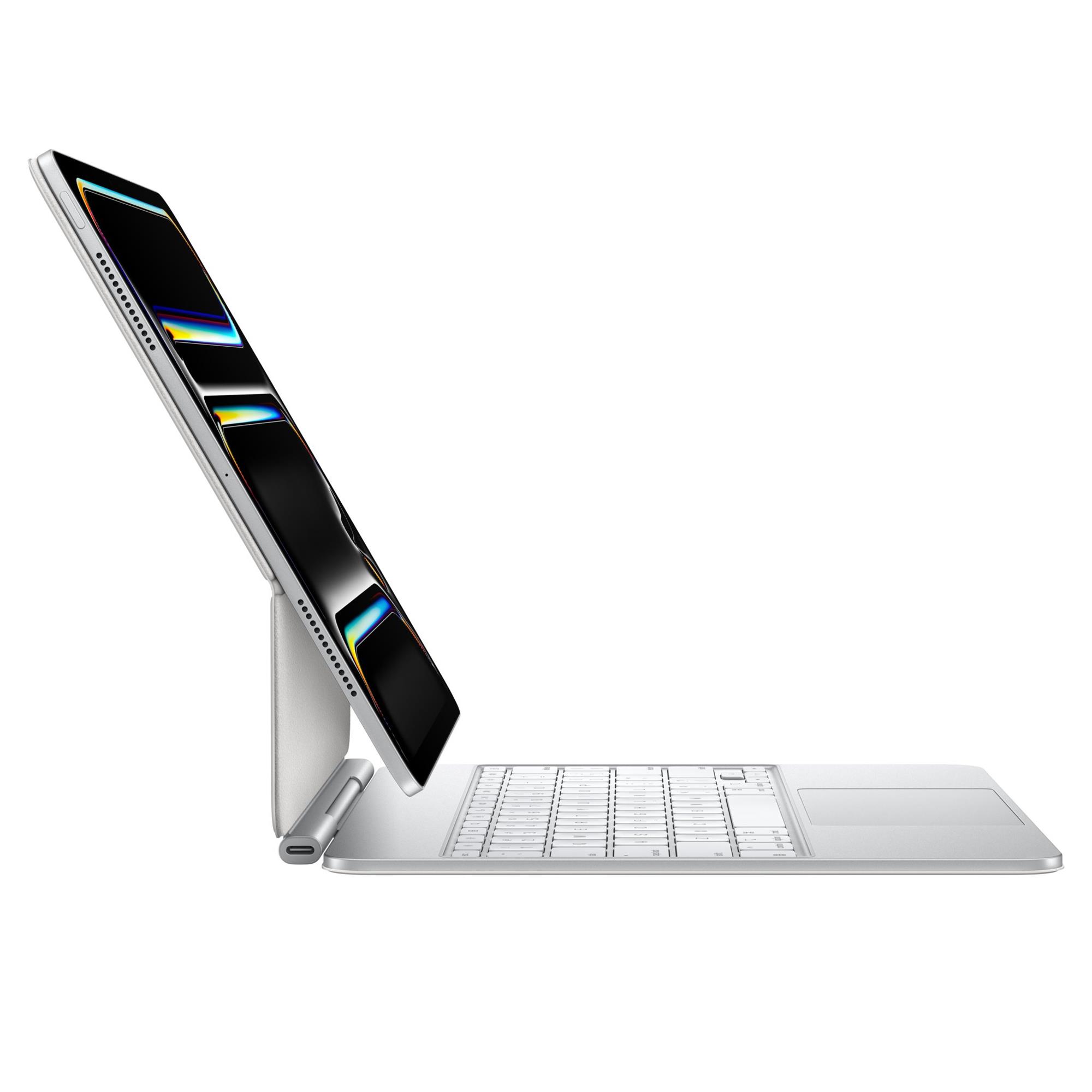 Apple Magic Keyboard pre iPad Pro 13" (M4) - Česky - Biela (MWR43CZ/A)