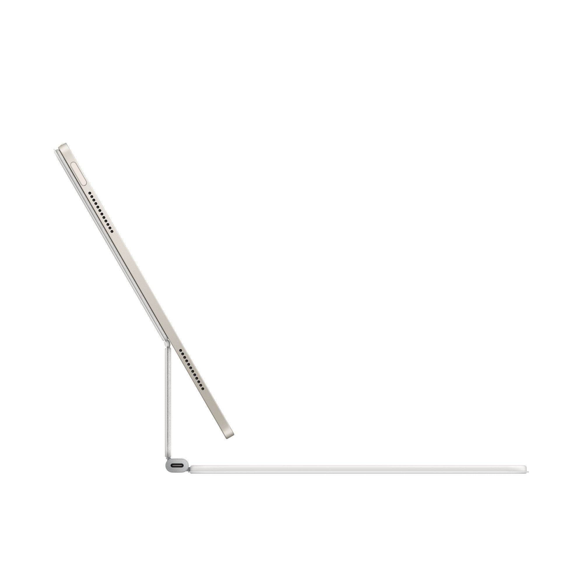 Apple Magic Keyboard pro iPad Air 13" (M3/M4) - CZ - bílá