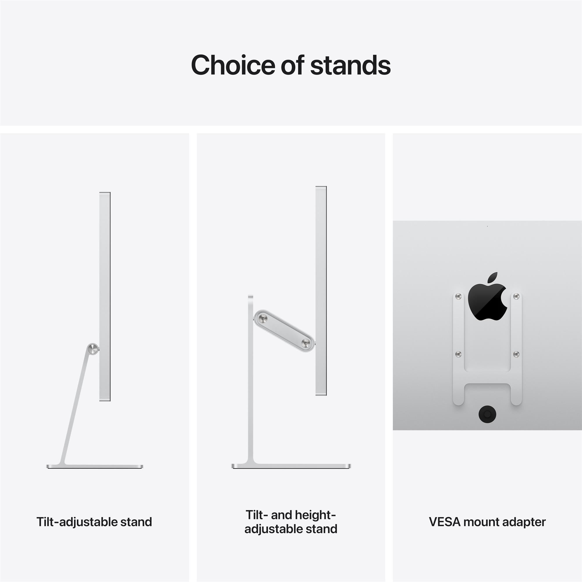 Apple Studio Display 5K,27" LED monitor,Sklo s nanotextúrou,Stojan s nastaviteľnou výškou a sklonom