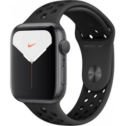 APPLE Watch Nike Series 5 GPS, 44mm Space Grey Aluminium Case with Anthracite/Black Nike Sport Band