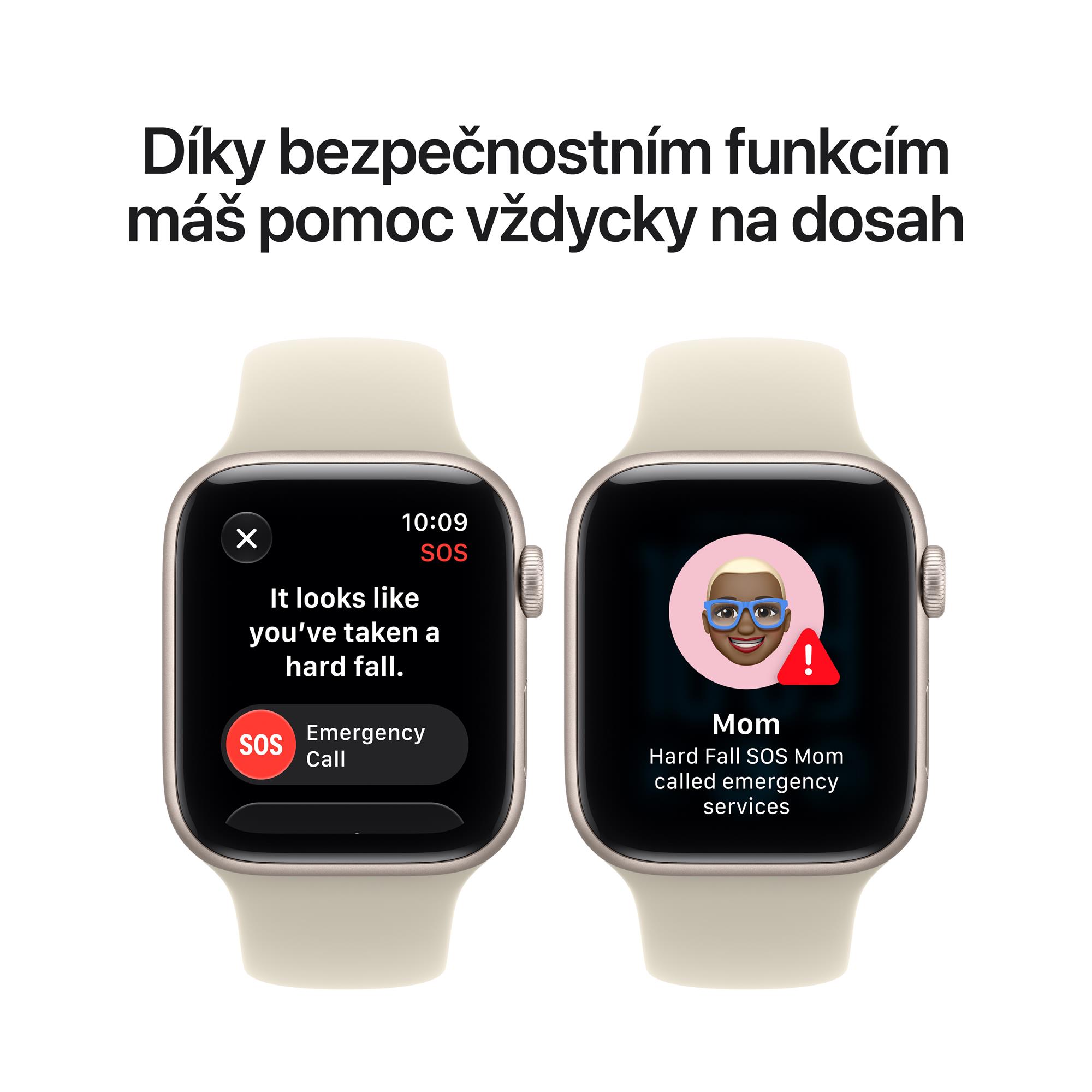 Apple Watch SE 3 GPS 40mm Midnight Aluminium Case with Navy Blue Sport Band - M/L