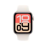 Apple Watch SE 3 GPS 44mm hliníkové puzdro Starlight Sport Band - S/M