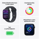 Apple Watch SE 3 GPS 44mm hliníkové puzdro Starlight Sport Band - S/M