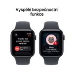 Apple Watch SE 3 GPS 44mm Midnight Sport Band - S/M