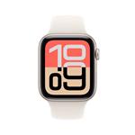 Apple Watch SE 3 GPS + Cellular 44mm hliníkové puzdro Starlight so športovým remienkom Starlight - M/L