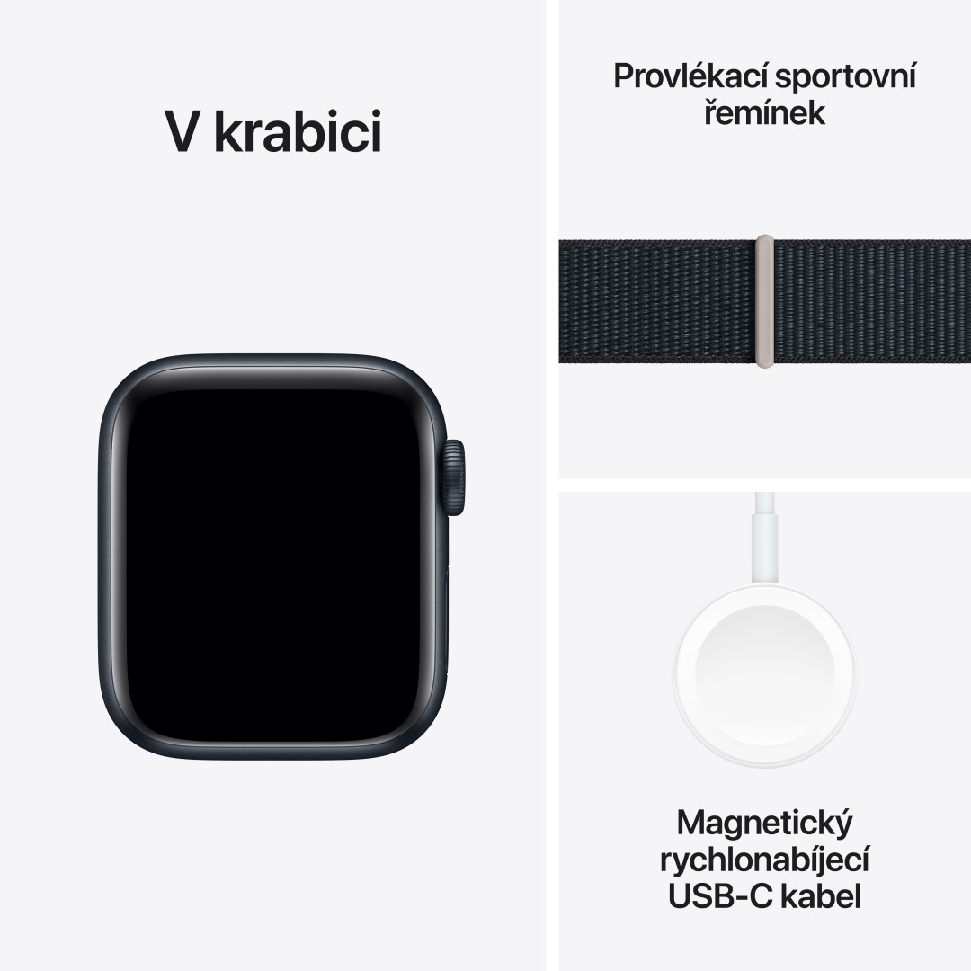 Apple Watch SE Cellular 40 mm Dark Ink Aluminium s remienkom s tmavým atramentom