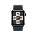 Apple Watch SE Cellular 40mm Temně inkoustový hliník s temně inkoustovým provlékacím řemínkem
