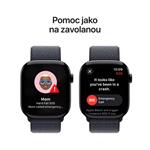 Apple Watch Series 10 GPS 46mm Jet Black Aluminium Case with Ink Sport Loop (MWWR3QC/A)