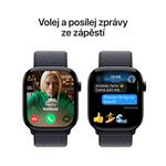 Apple Watch Series 10 GPS 46mm Jet Black Aluminium Case with Ink Sport Loop (MWWR3QC/A)