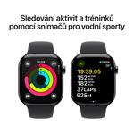 Apple Watch Series 10 GPS + Cellular 42mm Slate Titanium S/M (MWXG3QC/A)