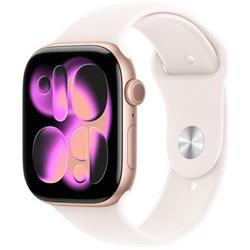 Apple Watch Series 11 GPS 42mm Rose Gold Aluminium Case with Light Blush Sport Band - M/L (Demo)